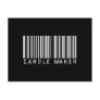 BAR CANDLE MAKER DARK POST CARDS