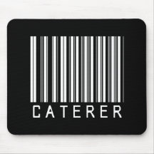 BAR CATERER DARK MOUSE PAD