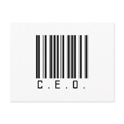 BAR CEO LIGHT POSTCARD by NotWorking