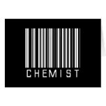 BAR CHEMIST DARK GREETING CARD