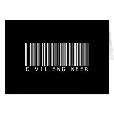 BAR CIVIL ENGINEER DARK GREETING CARD by NotWorking
