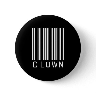 BAR CLOWN DARK BUTTONS by NotWorking