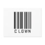 BAR CLOWN LIGHT POSTCARDS