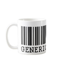BAR CODE COSTUME Generic Halloween Costume Mug