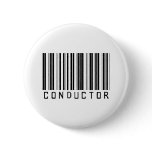 BAR CONDUCTOR LIGHT PINBACK BUTTONS