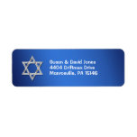 Bar mitzvah celebrations "return address" return address label