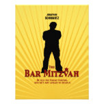 Bar Mitzvah Movie Star Reply Card Custom Invitations