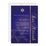 Bar Mitzvah/navy blue/gold