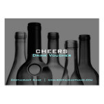 Bar & Restaurant Drink Vouchers and Coupons Business Card Templates