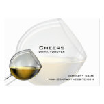 Bar, Restaurant or Winery Drink Vouchers Business Card Templates