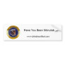 Bar Stimulus Plan Bumper Sticker