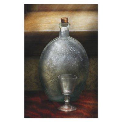 Bar - The Flask and the Glass Customized Stationery by suburbanscenes
