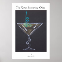 Bar Time Snorkelling Posters