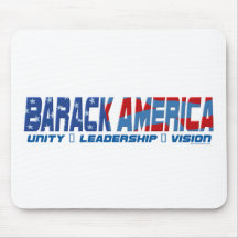 Barack America Leadership Gear Mouse Mat