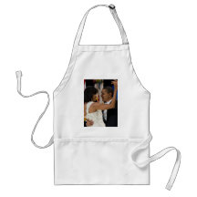 Barack and Michelle Obama Apron