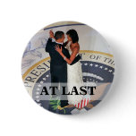 Barack and Michelle Obama dancing Inaugural Ball Pin