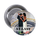 Barack and Michelle Obama dancing Inaugural Ball Pin