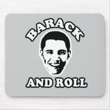 Barack and Roll Mouse Pads