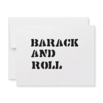 Barack and Roll T-shirt Custom Invite
