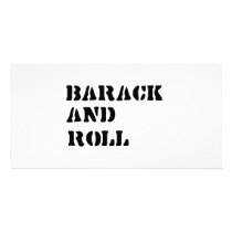 Barack and Roll T-shirt Photo Card