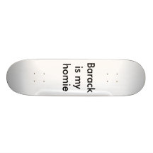 Barack est mon homie skateboards personnalisés