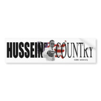 Barack Hussien Country Bumper Stickers