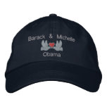 Barack & Michelle "Lovebirds" embroidered hats
