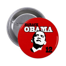 Barack Obama 12 Button