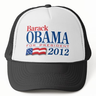 Barack Obama 2012 Apparel Mesh Hats by dpdesigns67
