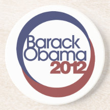 Barack Obama 2012 Beverage Coaster