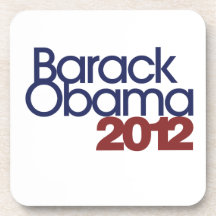 Barack Obama 2012 Drink Coaster