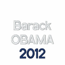 Barack Obama 2012 Embroidered Shirt