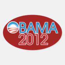 Barack Obama 2012 Sticker