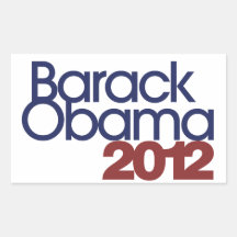 Barack Obama 2012 Stickers