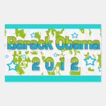 BARACK OBAMA 2012 STICKERS
