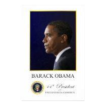 Barack Obama - 44th President Poster posters