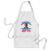 Barack Obama American Born Christian Apron