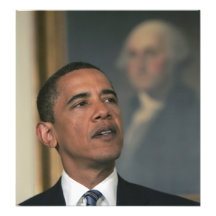 Barack Obama announce his intent to nominate Photo Print
