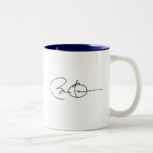 Barack Obama Autograph - Vintage.png Mug