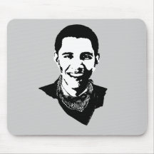 Barack Obama Bandana Mouse Pads