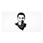 Barack Obama Bandana Customized Photo Card