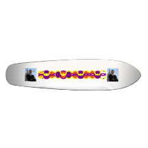 Barack Obama, Barack Obama, obama scating Skate Deck