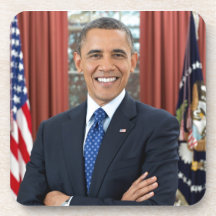 Barack Obama Beverage Coasters