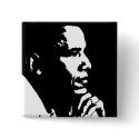 Barack Obama Black & White Profile buttons
