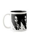 Barack Obama Black & White Profile Cup mugs