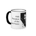 Barack Obama Black & White Profile Cup Coffee Mugs