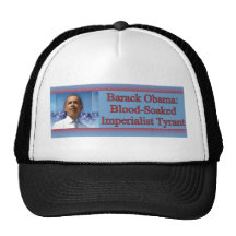 Barack Obama: Blood-Soaked Hats