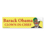 Barack Obama Clown Bumper Stickers