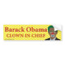 Barack Obama Clown Bumper Stickers