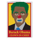 Barack Obama Clown Cards